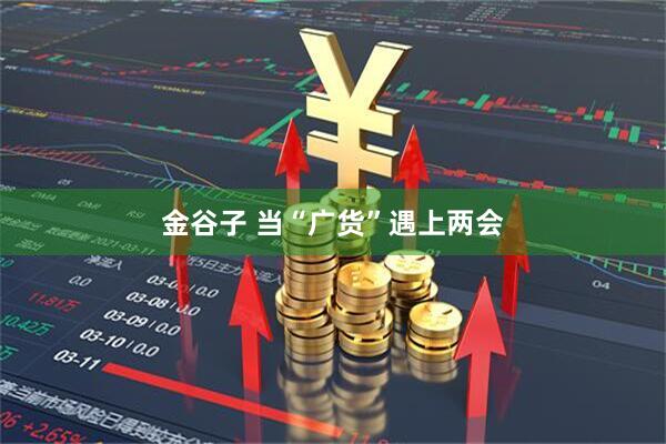 金谷子 当“广货”遇上两会